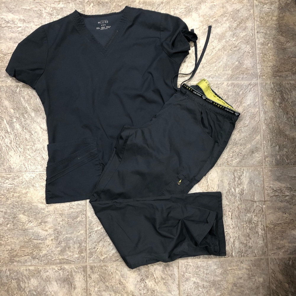 Cherokee luxe scrub set